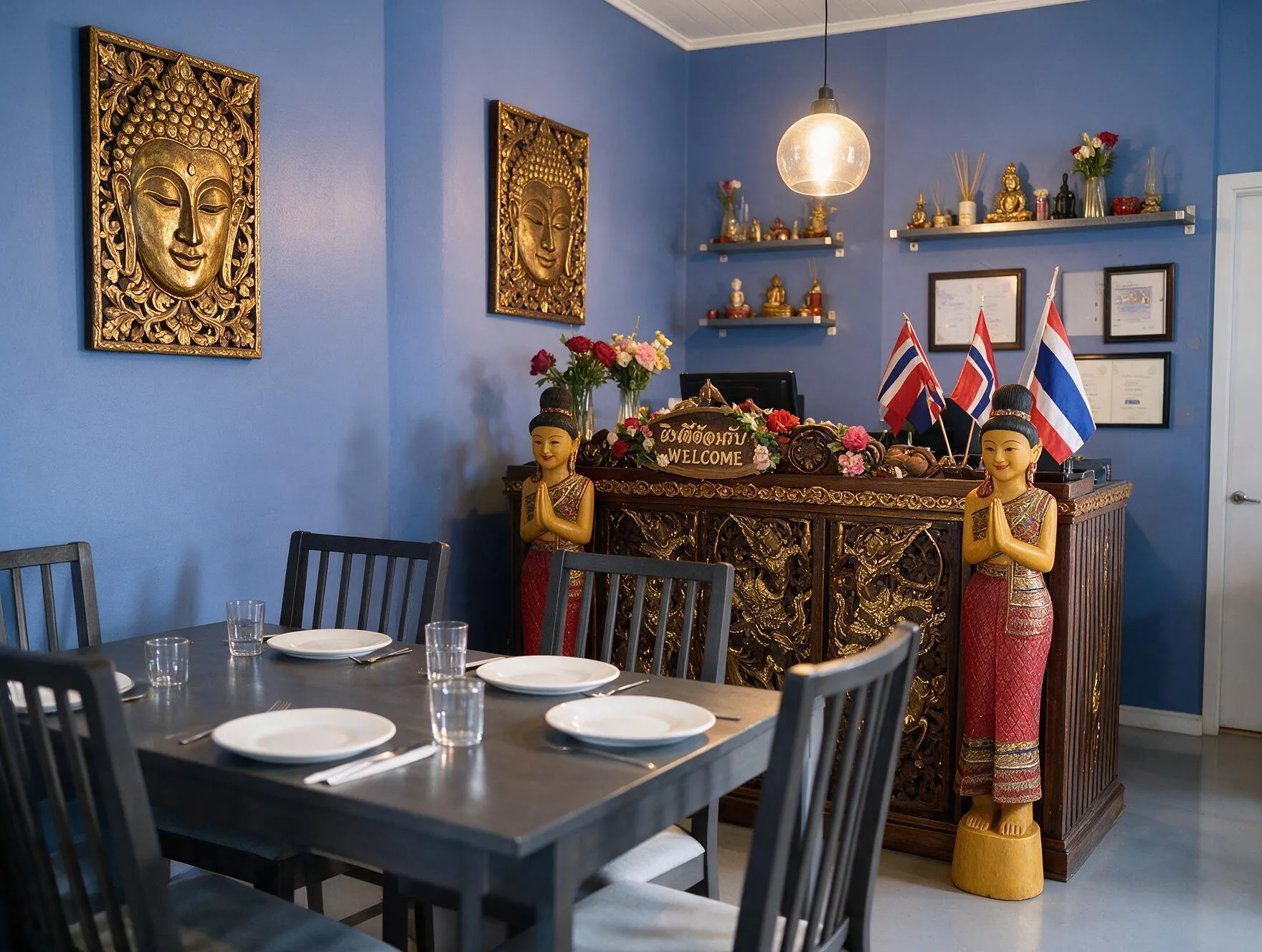 Phuket Restaurang & Bar Oslo – thai-restaurant interiør i Oslo